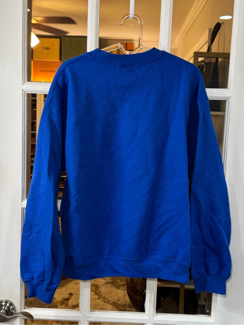 🔹🧢 Blue Seton Hall Crewneck Sweatshirt - Unisex 🧢🔹 - Picture 4 of 4